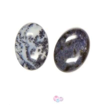 Полускъпоценни камъни - Кабошон от дендрит