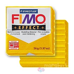 Fimo Effect искрящо злато (56гр)