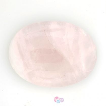Полускъпоценни камъни - Кабошон от розов кварц 30х40мм (1бр)