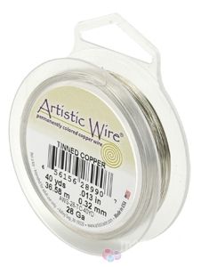 Сребърна гъвкава тел Artistic Wire 24G (1бр) 