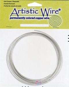 Сребърна гъвкава тел Artistic Wire 14G (1бр) 