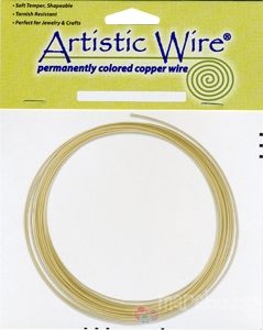 Златна гъвкава тел Artistic Wire 12G (1бр) 