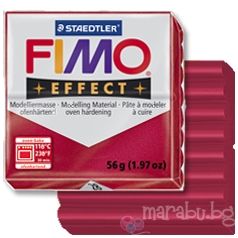 Fimo Effect червен рубин с метален блясък (56гр)