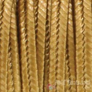 Текстилен шнур за Сутаж старо злато 3мм (1м)