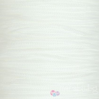 Шнур бял за Шамбала и микро макраме 0,8мм (1м)