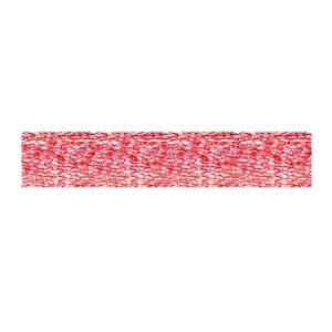  Бижутерийна панделка от тел Griffin, червен, 6 мм (45см)