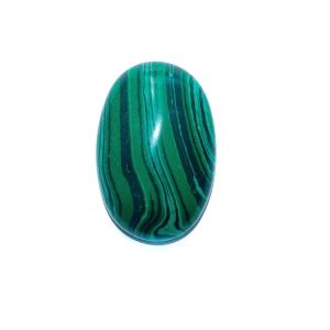 Полускъпоценни камъни - Кабошон от зелен малахит