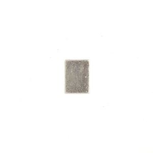 Посребрени метални мъниста 5х7мм (4бр)