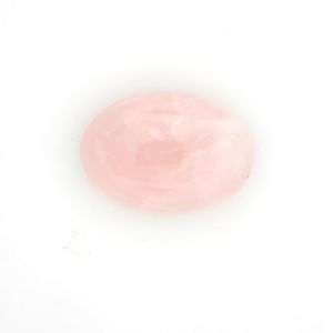 Полускъпоценни камъни - Кабошон от розов кварц 18х25мм (1бр)