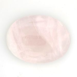 Полускъпоценни камъни - Кабошон от розов кварц 30х40мм (1бр)