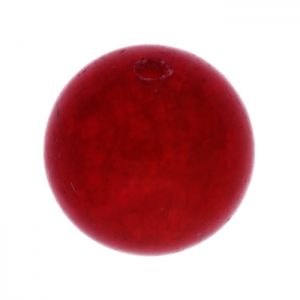 Полускъпоценни камъни - кръгло мънисто от рубинен нефрит 10мм (8бр)