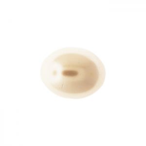 Овална седефена перла - цъфнала праскова 12х15 мм (4бр)