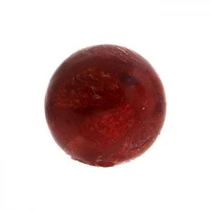 Полускъпоценни камъни - Кръгло мънисто от червен гъбест корал 4мм (18бр)