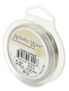 Сребърна гъвкава тел Artistic Wire 24G (1бр) 