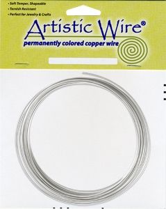 Сребърна гъвкава тел Artistic Wire 12G (1бр) 