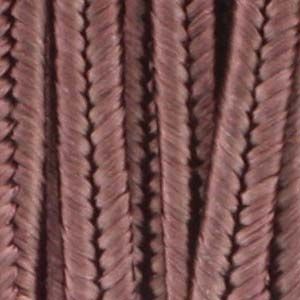 Текстилен шнур за Сутаж кафяв бобър 3мм (1м)