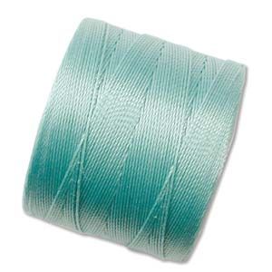 Текстилен шнур, който не се нищи за микромакраме, станче и кроше 0,45мм, тюркоаз (258м) 