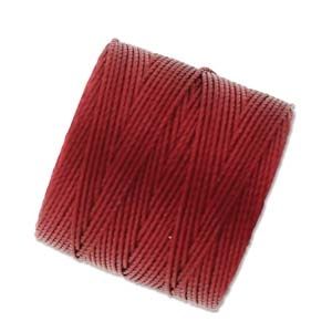 Текстилен шнур, който не се нищи за микромакраме, станче и кроше 0,7мм, лют пипер (70м) 