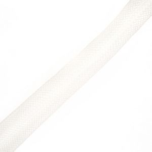 Обемен мрежест шнур - бял 16 мм (50см)