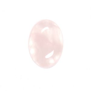 Полускъпоценни камъни - Кабошон от розов кварц 22х30мм (1бр)