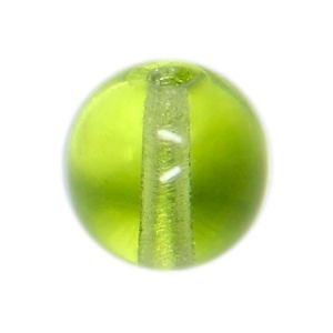 Чешки мъниста - кръгли, оливин 8мм (20бр)