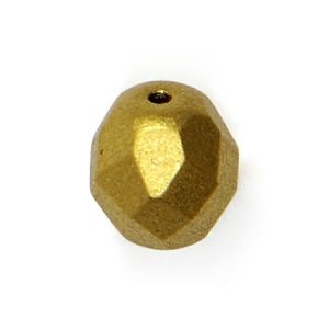 Чешки полиран кристал - фасетирано мънисто злато Aztec 4мм (30бр)
