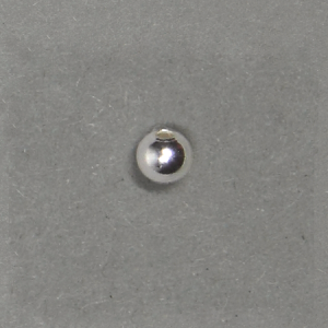 Сребърни мъниста 4 мм, проба 925  (4бр)