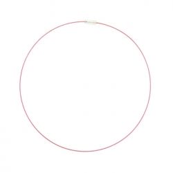 Огърлица от тел фукция със закопчалка на винт 44см (1бр)