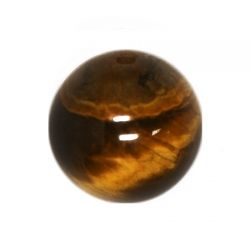 кръгло мънисто от тигрово око