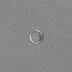 Сребърни халкички, проба 925, 4 мм (10бр)