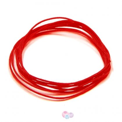 Червен шнур за Шамбала, микромакраме и възли, Griffin, 0,50мм (1м)
