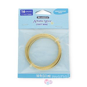 Златна гъвкава тел Artistic Wire 16G (1бр) 