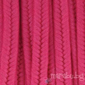 Текстилен шнур за Сутаж циклама 3мм (1м)