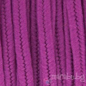 Текстилен шнур за Сутаж магента 3мм (1м)