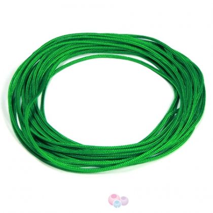 Професионален зелен шнур за Шамбала, микромакраме и възли,Griffin, 1мм (1м)