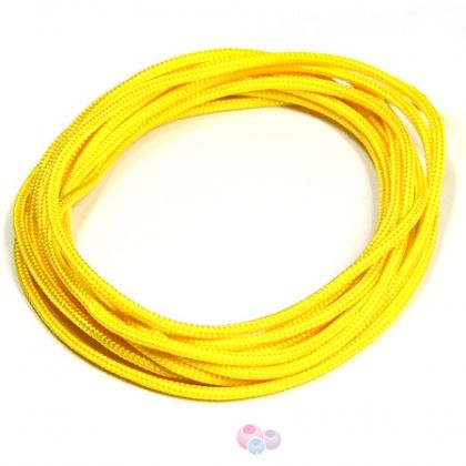 Професионален жълт шнур за Шамбала, микромакраме и възли,Griffin, 2мм (1м)