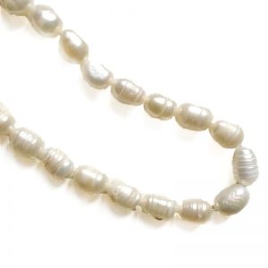 Естествени сладководни перли - натурални 6-8мм (1бр) 