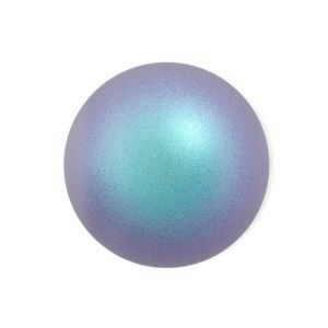 Сваровски перла фосфоресциращо светло синьо 6мм (20бр)