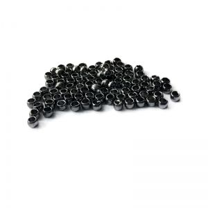 Метални стопери Beadalon размер #1, цвят черен  (1гр)