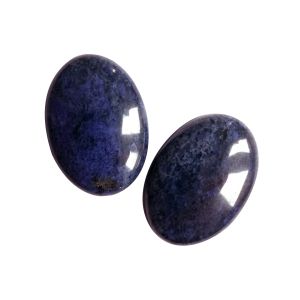 Полускъпоценни камъни - Кабошон от дюмортиерит 25х18мм (1бр)