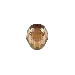 Чешки полиран кристал - фасетирано мънисто прозрачно злато опушен топаз 2мм (40бр)