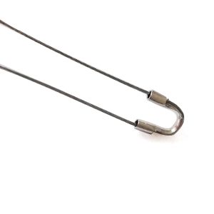 Предпазители за тел, цвят сребро 5 мм  (10 бр)