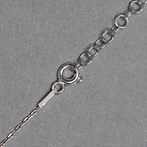 Сребърна верижка със закопчалка 1мм проба 925, 43см (1бр)