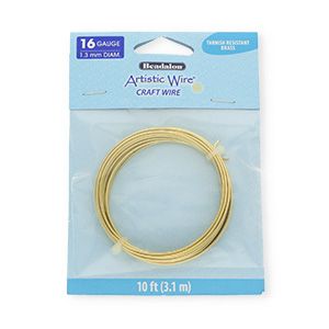 Златна гъвкава тел Artistic Wire 16G (1бр) 