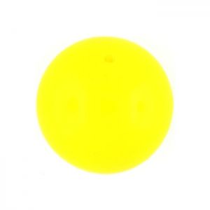 Глазирано мънисто - жълто 8мм (16бр) 