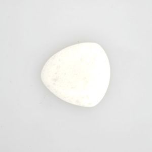 Полускъпоценни камъни - Кабошон от бял ахат 22мм (1бр)