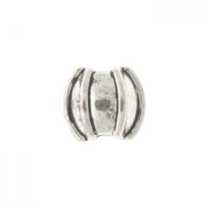 Декоративно кръгло метално мънисто Бали 6 мм (8бр)