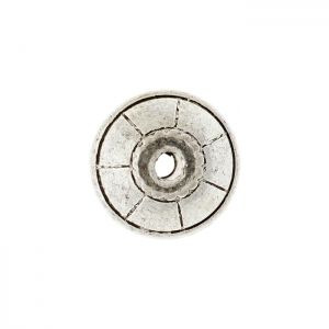 Декоративно метално мънисто Бали 10х7 мм (4бр)