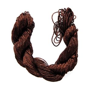 Кафяв шнур за Шамбала 0,8мм (10м)