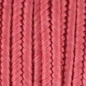 Текстилен шнур за Сутаж роза 3мм (1м)